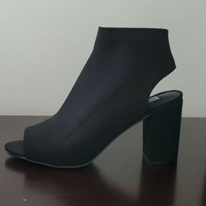 Steve Madden open toe booties.  Like new. Have original box.